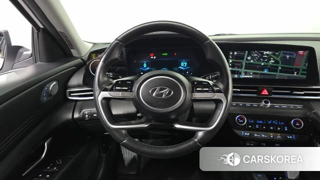 Hyundai Avante (CN7) 2022 Белый из Кореи, фото 3