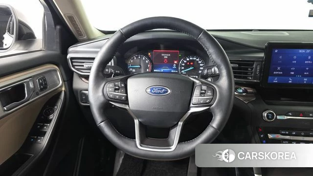 Ford Explorer 6th Generation 2019 Белый из Кореи, фото 3
