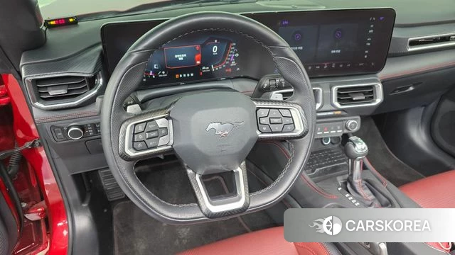 Ford Mustang 7th Generation 2024 Красный из Кореи, фото 3