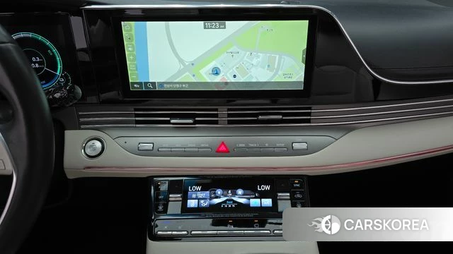 Hyundai The New Grandeur IG Hybrid 2022 Черный из Кореи, фото 3