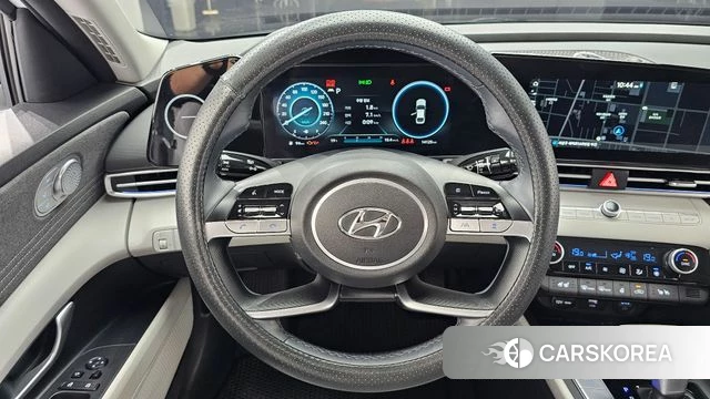 Hyundai Avante (CN7) 2022 Белый из Кореи, фото 3