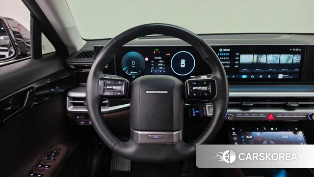Hyundai Grandeur Hybrid (GN7) 2023 Черный из Кореи, фото 3