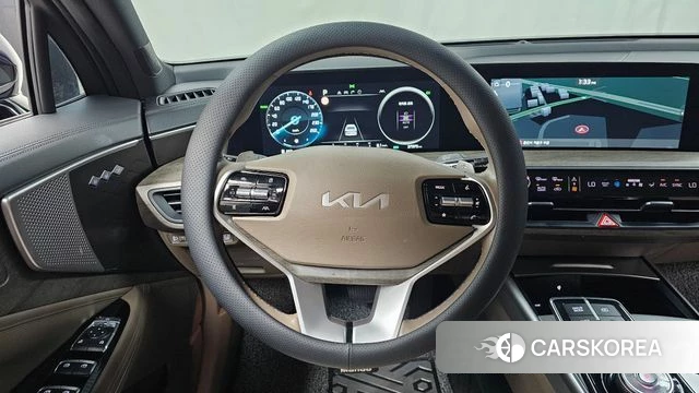 Kia K8 Hybrid 2023 Синий из Кореи, фото 3