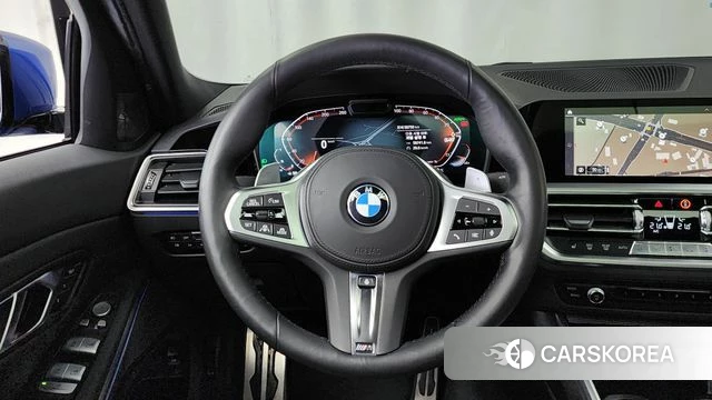 BMW 3 Series (G20) 2021 Синий из Кореи, фото 3