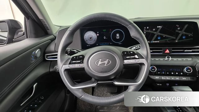 Hyundai The New Avante (CN7) 2024 Черный из Кореи, фото 3