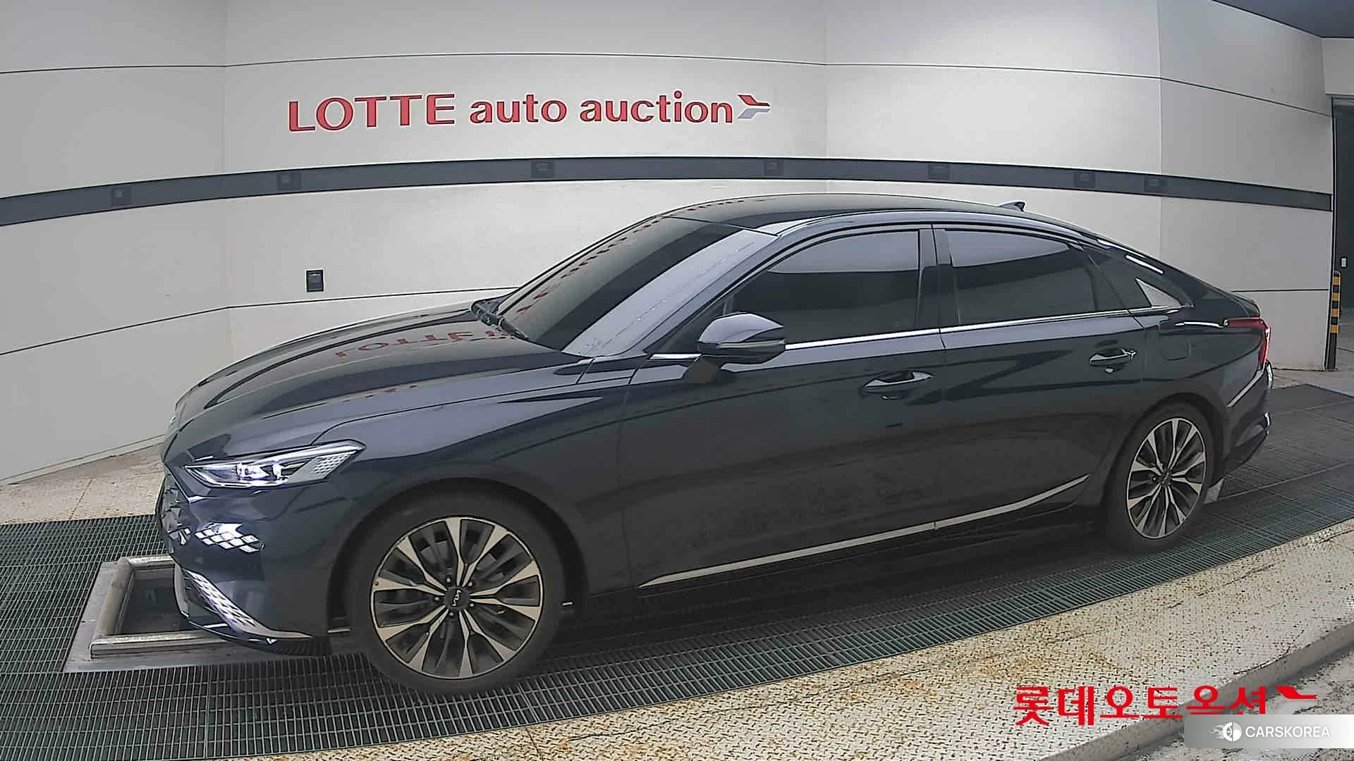 Kia K8 2023 Gravity Blue из Кореи, фото 3