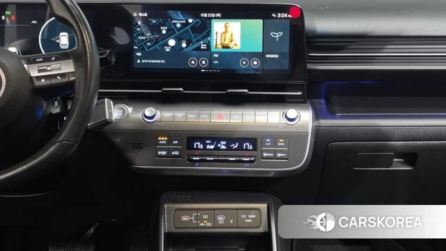 Hyundai Kona Hybrid (SX2) 2023 Белый из Кореи, фото 3