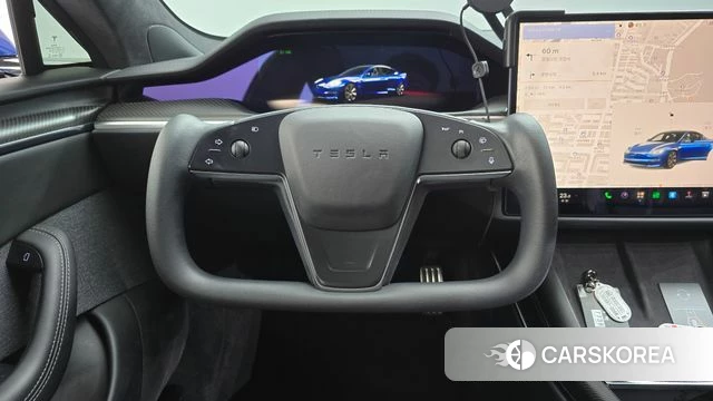 Tesla Model S 2023 Синий из Кореи, фото 3