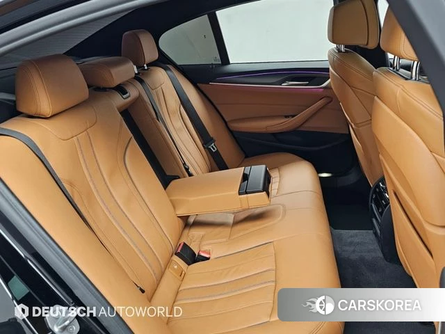 BMW 5 Series (G30) 2021 Черный из Кореи, фото 3