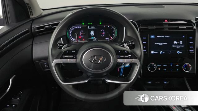Hyundai Tucson (NX4) 2022 Серебристо-серый из Кореи, фото 3