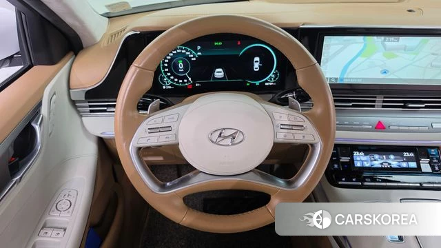 Hyundai The New Grandeur IG Hybrid 2022 Белый из Кореи, фото 3