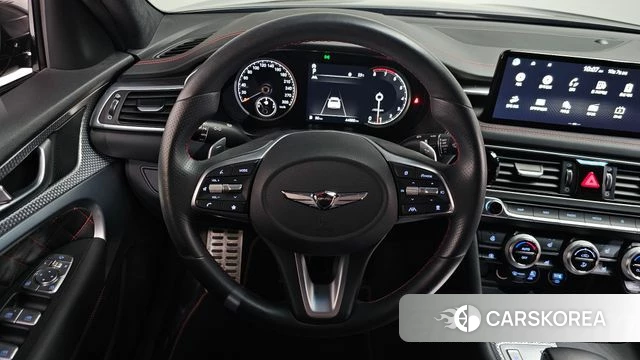Genesis The New G70 2022 Черный из Кореи, фото 3