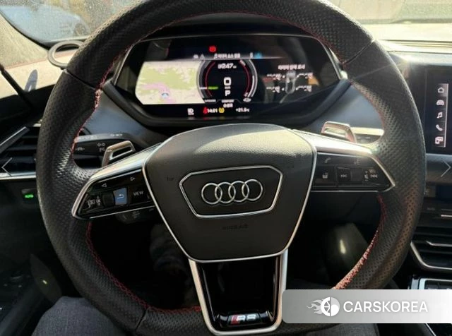Audi RS e-Tron GT 2021 Синий из Кореи, фото 3