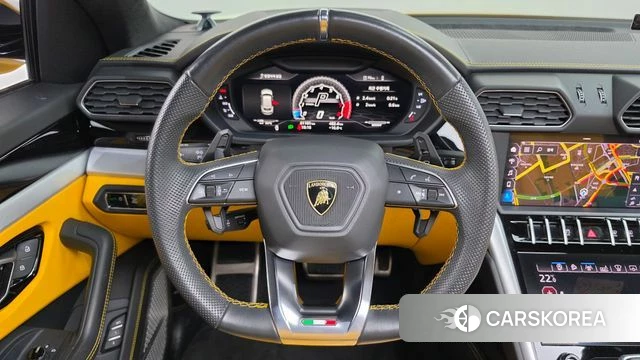 Lamborghini Urus 2019 Желтый из Кореи, фото 3