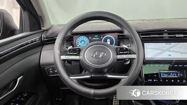 Hyundai Tucson Hybrid (NX4) 2022 Черный из Кореи, фото 3