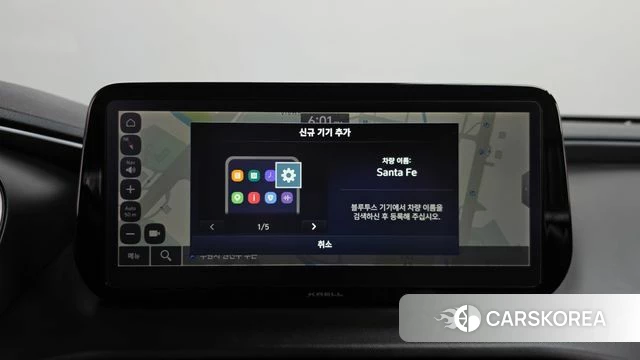 Hyundai The New Santa Fe 2021 Серый из Кореи, фото 3