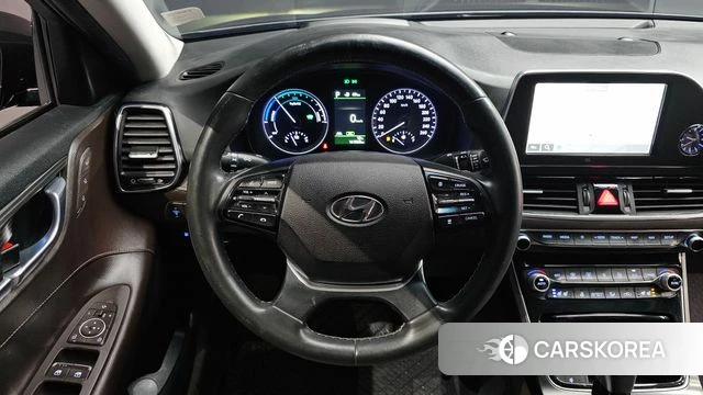 Hyundai Grandeur IG Hybrid 2018 Черный из Кореи, фото 3