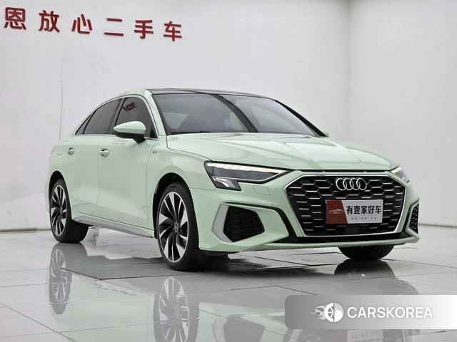 Audi A3 2024 Зеленый из Китая, фото 3