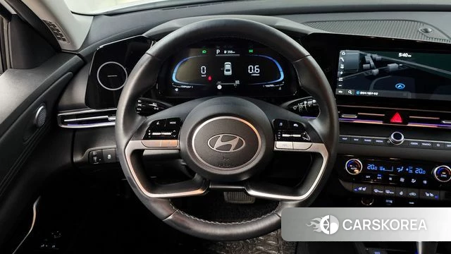 Hyundai The New Avante Hybrid (CN7) 2023 Серый из Кореи, фото 3