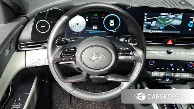 Hyundai The New Avante (CN7) 2023 Серебристо-серый из Кореи, фото 3