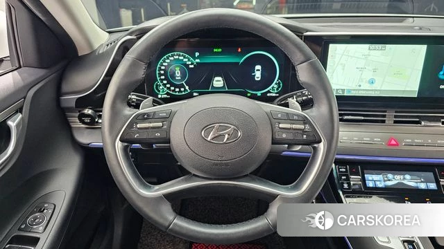 Hyundai The New Grandeur IG Hybrid 2021 Белый из Кореи, фото 3