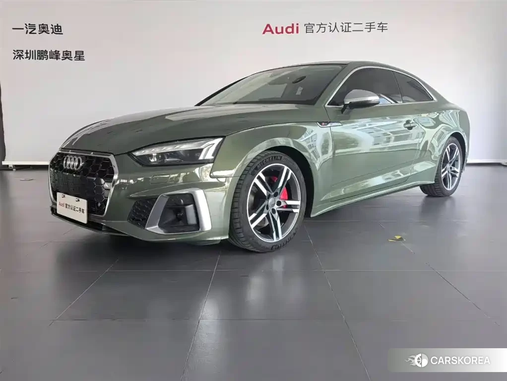 Audi A5 2022 Зеленый из Китая, фото 3