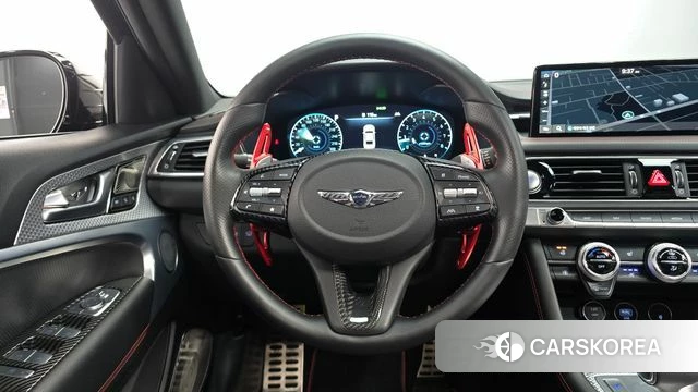 Genesis The New G70 2022 Черный из Кореи, фото 3