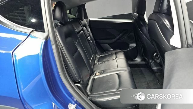 Tesla Model Y 2021 Синий из Кореи, фото 3