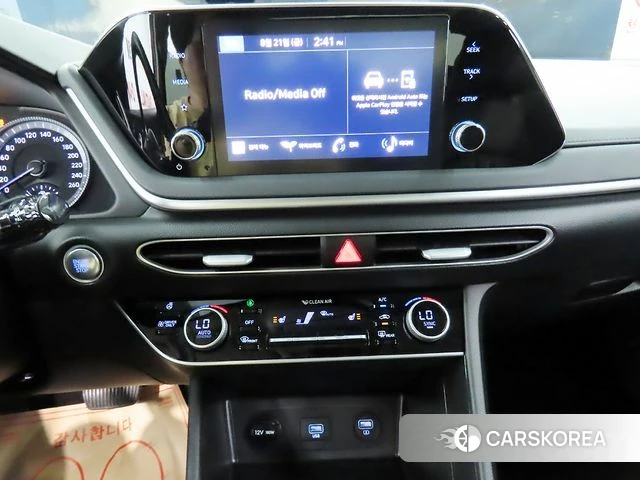 Hyundai Sonata Hybrid (DN8) 2022 Черный из Кореи, фото 3