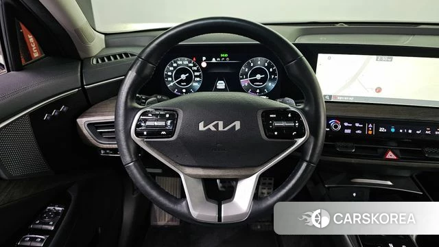Kia K8 2022 Темно-зеленый из Кореи, фото 3