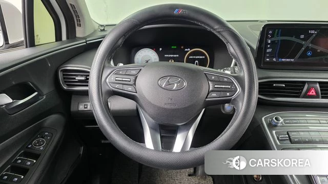 Hyundai The New Santa Fe 2021 Белый из Кореи, фото 3