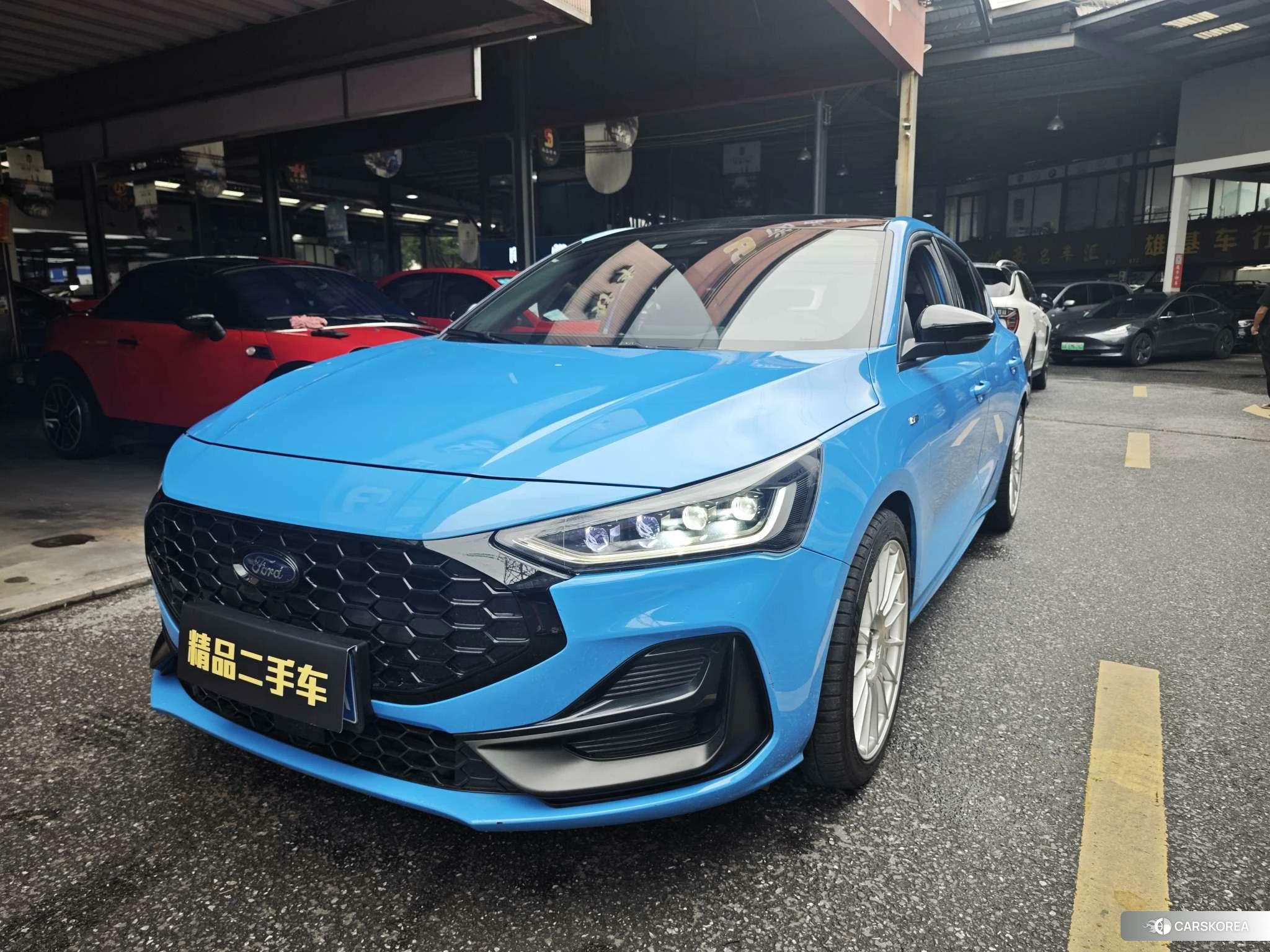 Ford Focus 2022 Синий из Китая, фото 3