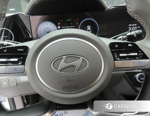 Hyundai The New Avante (CN7) 2024 Белый из Кореи, фото 3
