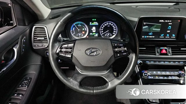 Hyundai Grandeur IG Hybrid 2019 Черный из Кореи, фото 3