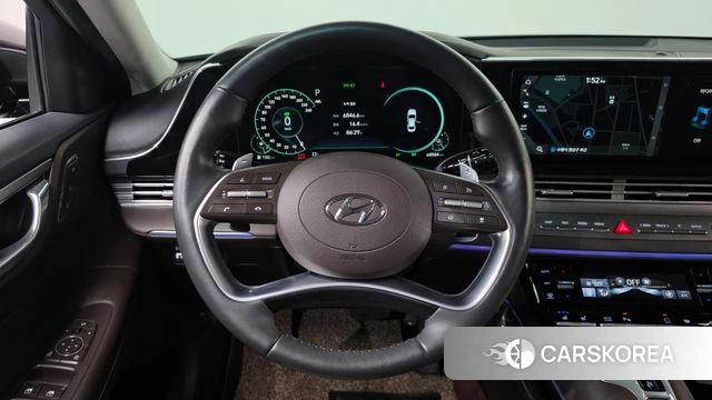 Hyundai The New Grandeur IG Hybrid 2020 Серый из Кореи, фото 3
