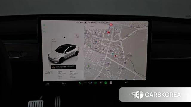 Tesla Model Y 2022 Белый из Кореи, фото 3