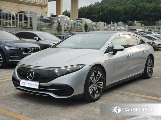 Mercedes-Benz EQS 2022 Серебристо-серый из Китая, фото 3