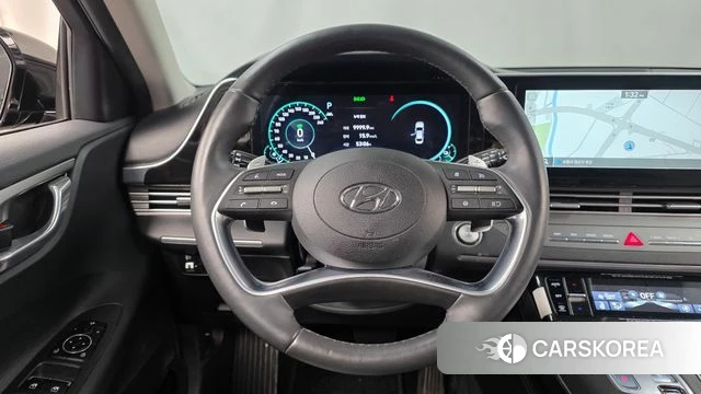 Hyundai The New Grandeur IG Hybrid 2022 Черный из Кореи, фото 3