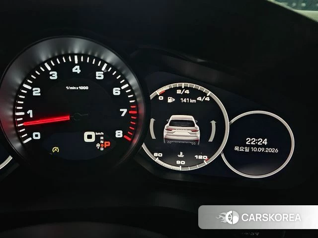 Porsche Cayenne (PO536) 2021 Черный из Кореи, фото 3