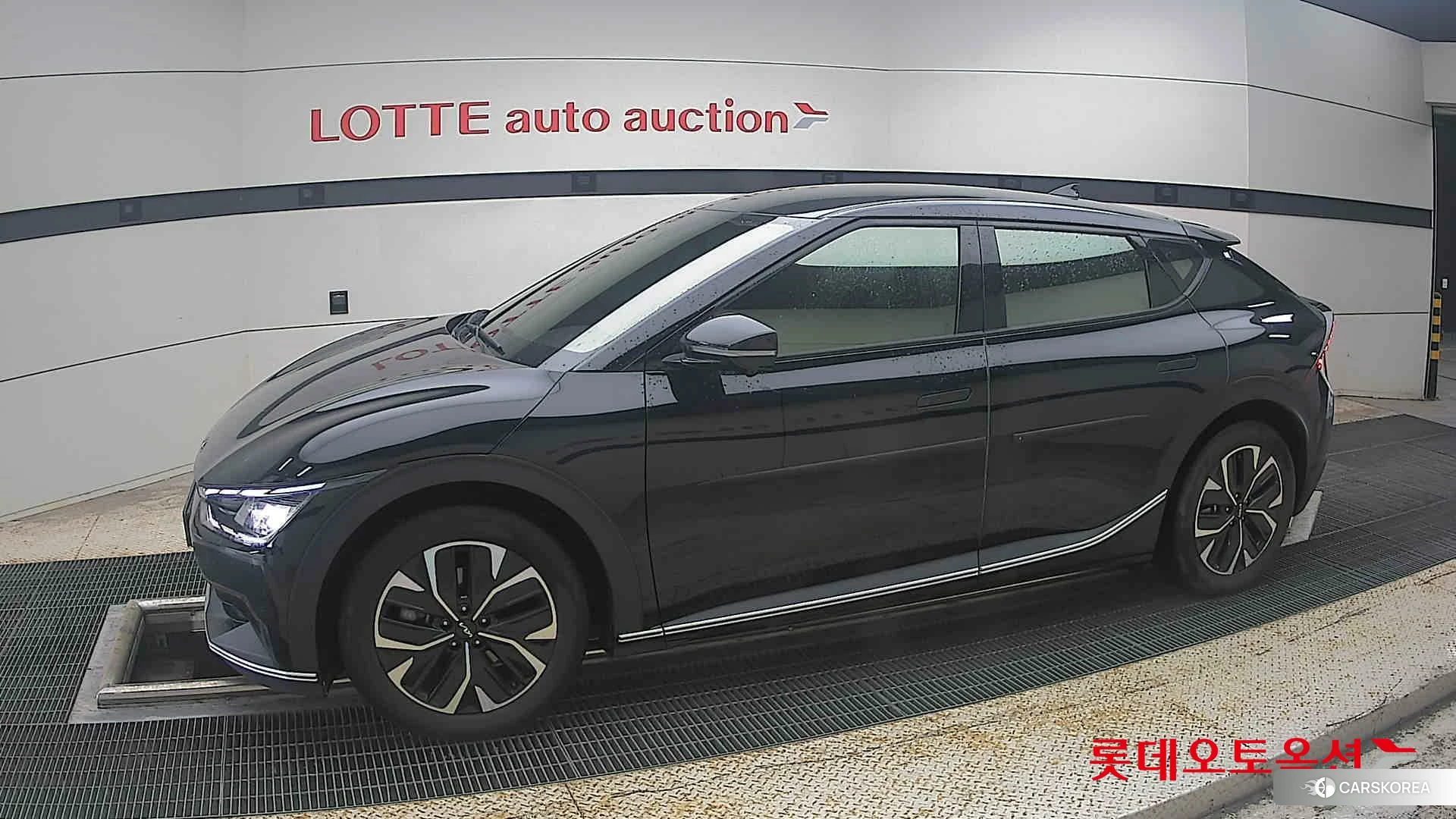 Kia EV6 2022 Aurora Black Pearl из Кореи, фото 3