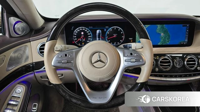 Mercedes-Benz S-Class W222 2020 Коричневый двухцветный из Кореи, фото 3