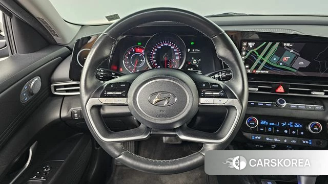 Hyundai Avante (CN7) 2022 Черный из Кореи, фото 3
