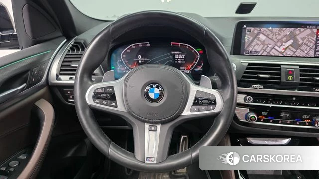 BMW X4 (G02) 2021 Черный из Кореи, фото 3