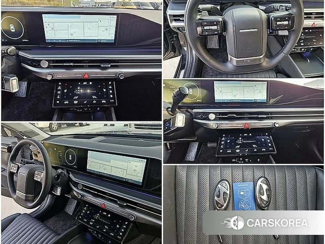 Hyundai Grandeur Hybrid (GN7) 2024 Черный из Кореи, фото 3