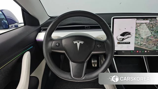 Tesla Model 3 2019 Синий из Кореи, фото 3