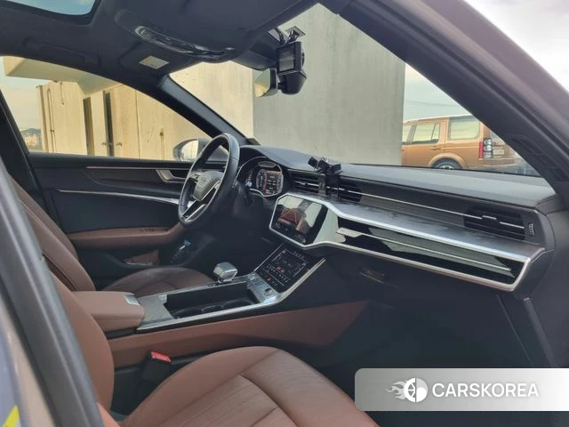 Audi A6 (C8) 2020 Серебристо-серый из Кореи, фото 4