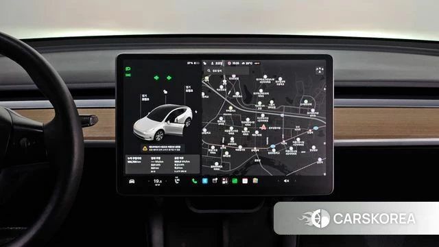 Tesla Model Y 2021 Белый из Кореи, фото 3