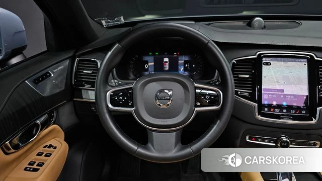 Volvo XC90 second Generation 2023 Небесно-голубой из Кореи, фото 3