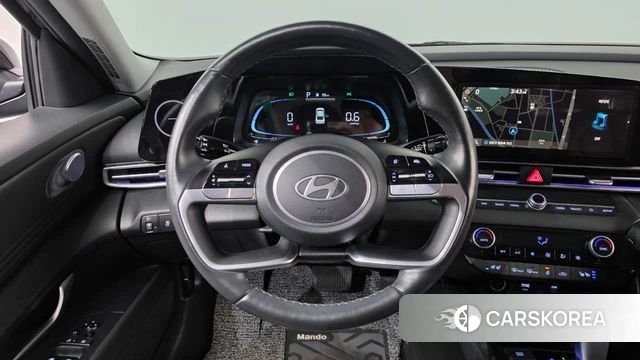 Hyundai The New Avante (CN7) 2023 Черный из Кореи, фото 3