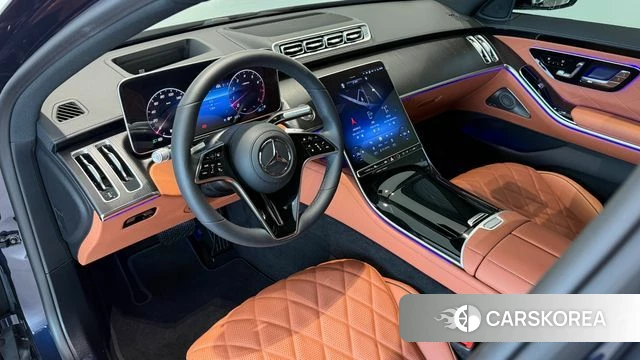 Mercedes-Benz S-Class W223 2026 Синий из Кореи, фото 3